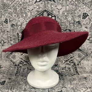 Vintage Sonni San Francisco Geo. W. Bollman &‎ Co Doeskin 100% Wool Felt Hat